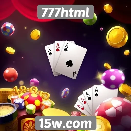 Variedade de jogos disponíveis no 777html