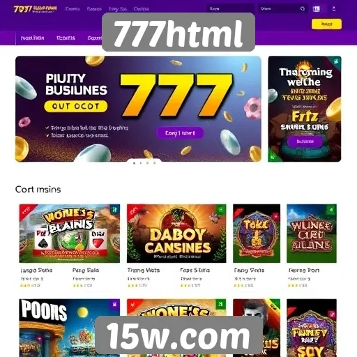 Análise da popularidade do site 777html entre os jogadores