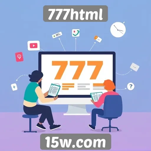Avaliação da usabilidade da plataforma 777html